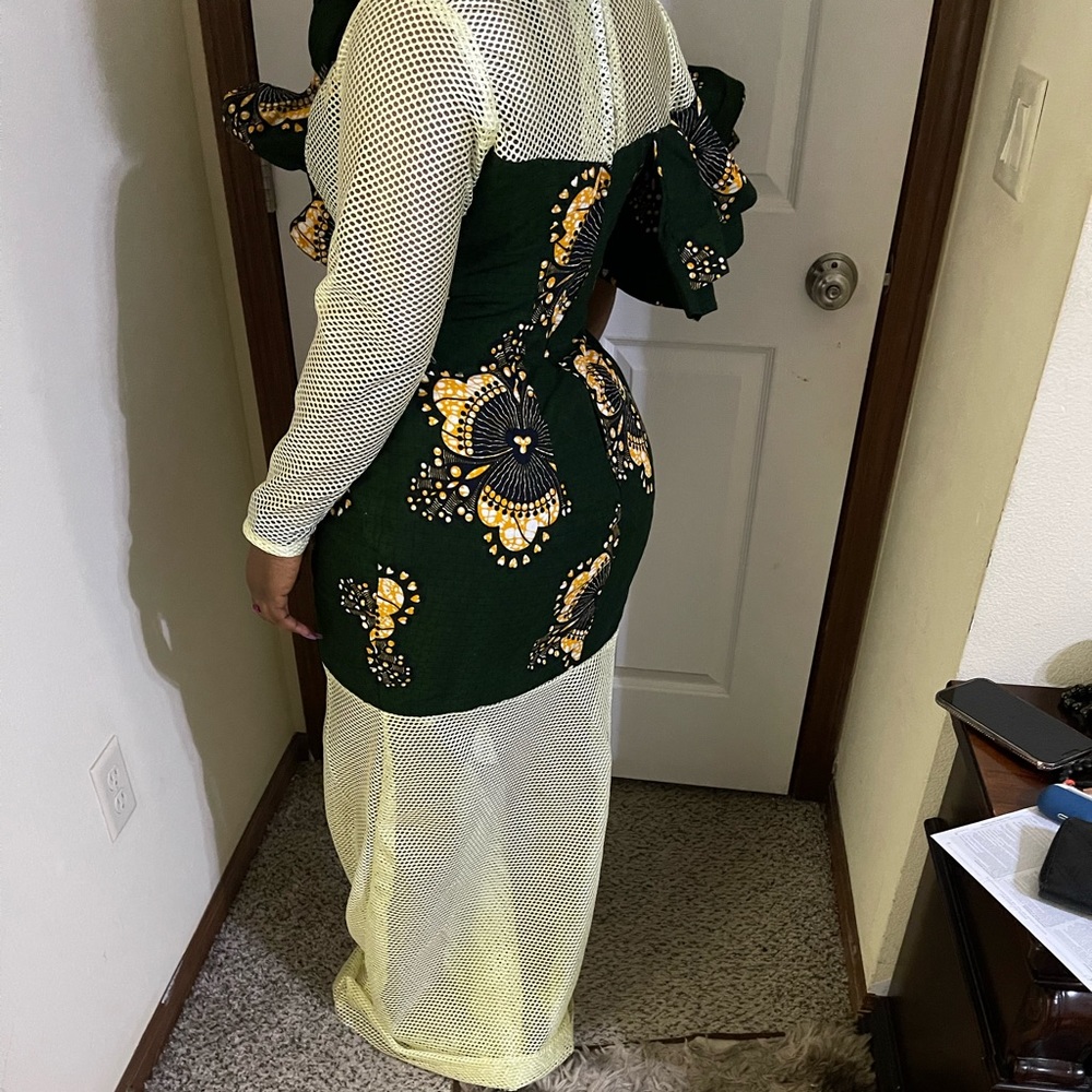 African elegant dress